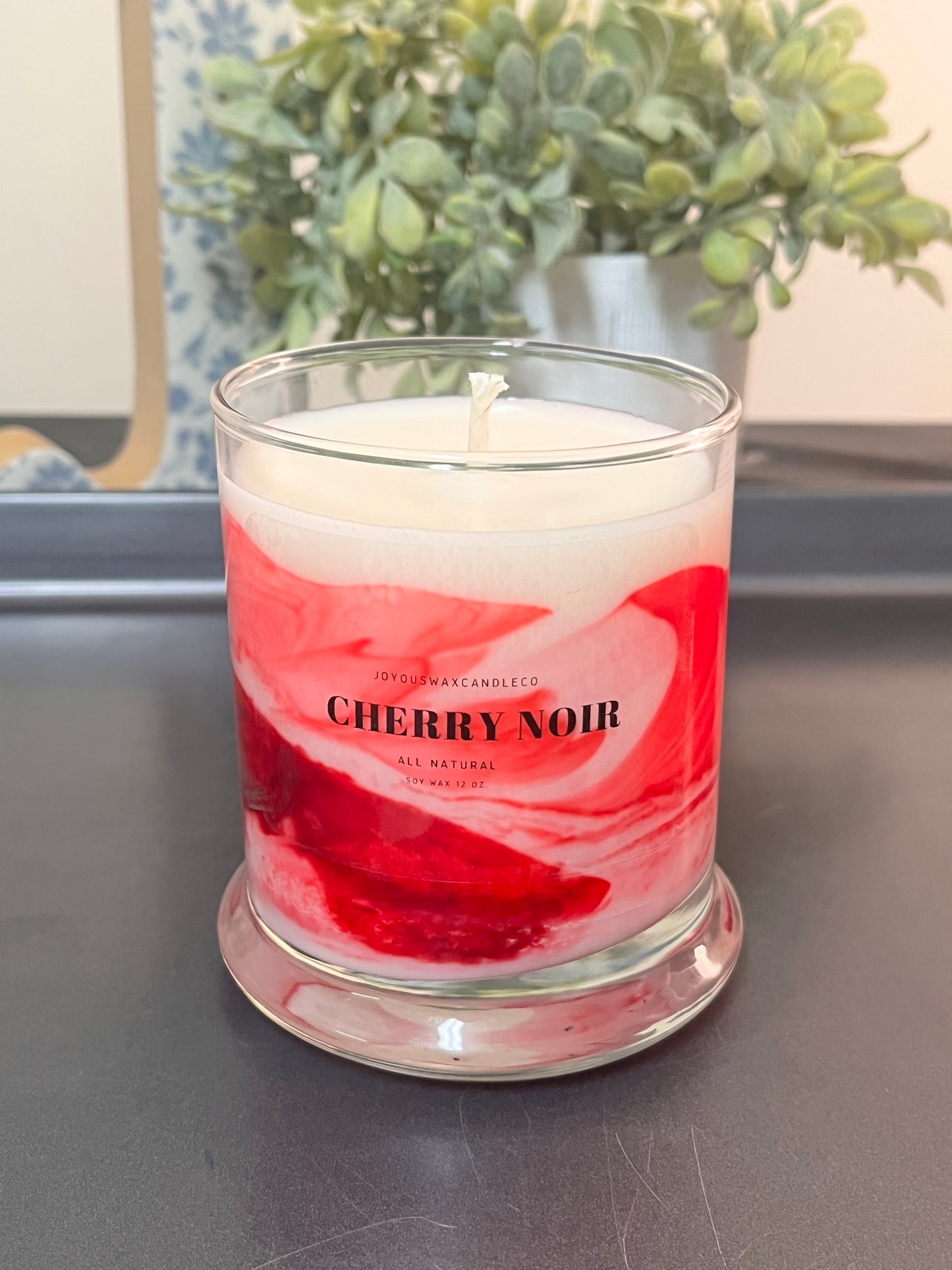 Cherry Noir Soy Candle