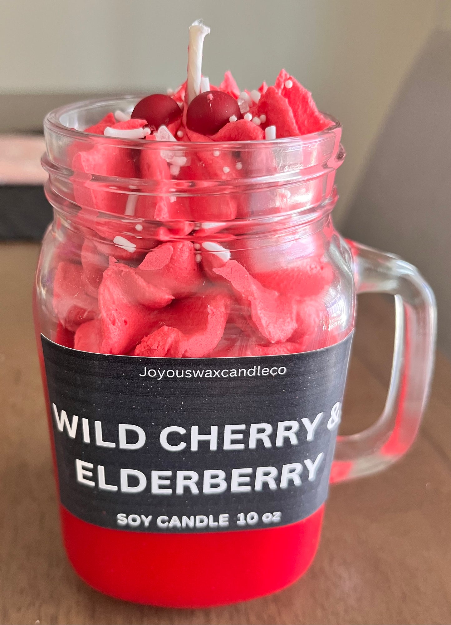 Wild Cherry & Elderberry Soy Candle