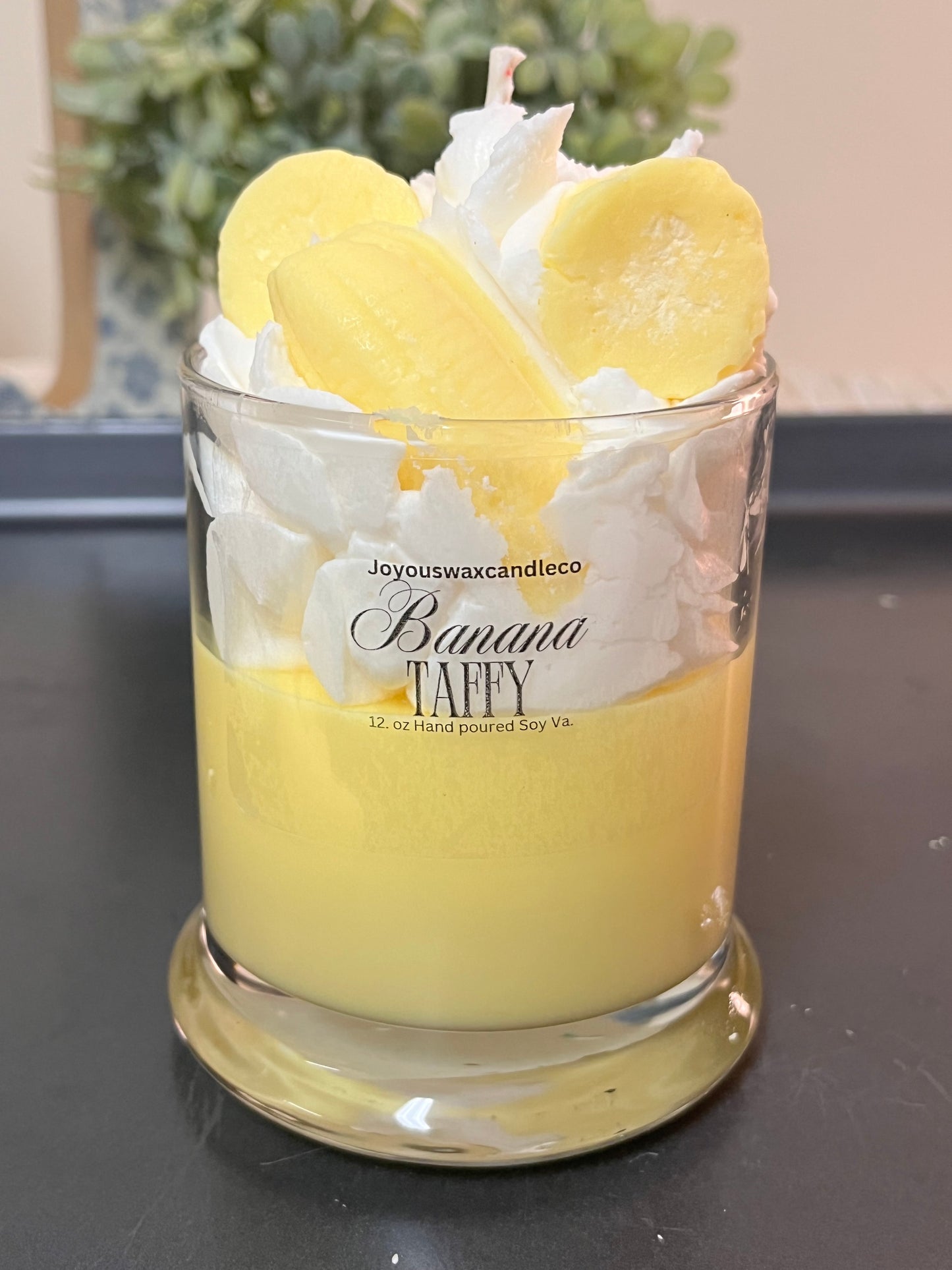 Banana Taffy Soy Candle