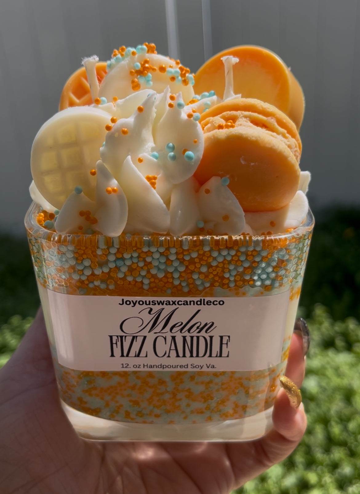 Melon Fizz Soy Candle