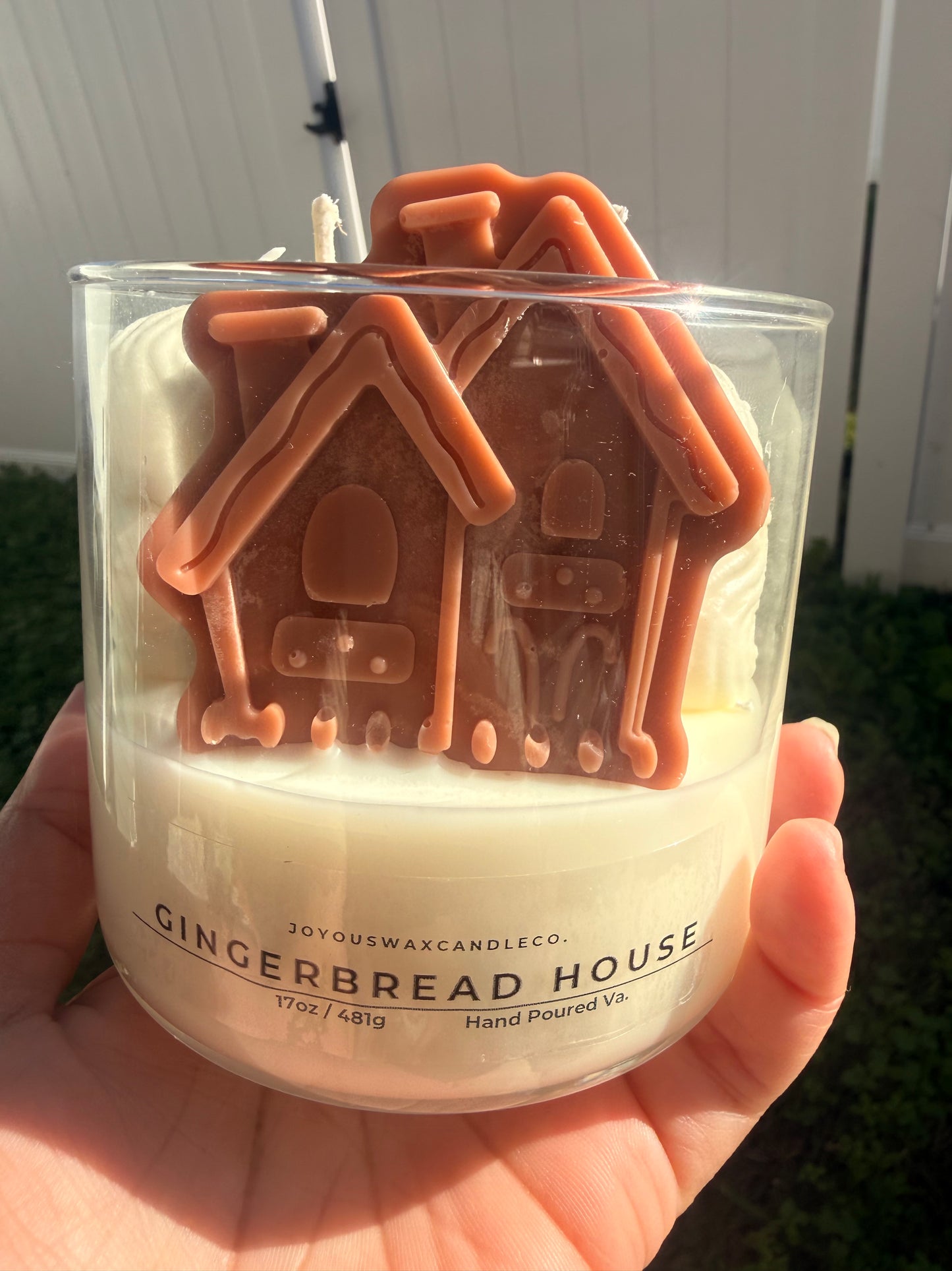 Gingerbread House Soy Candle