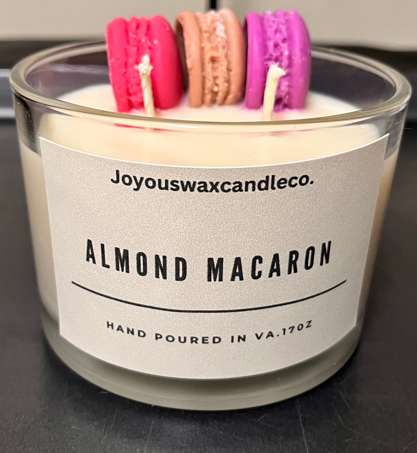 Almond Macaron Soy Candle