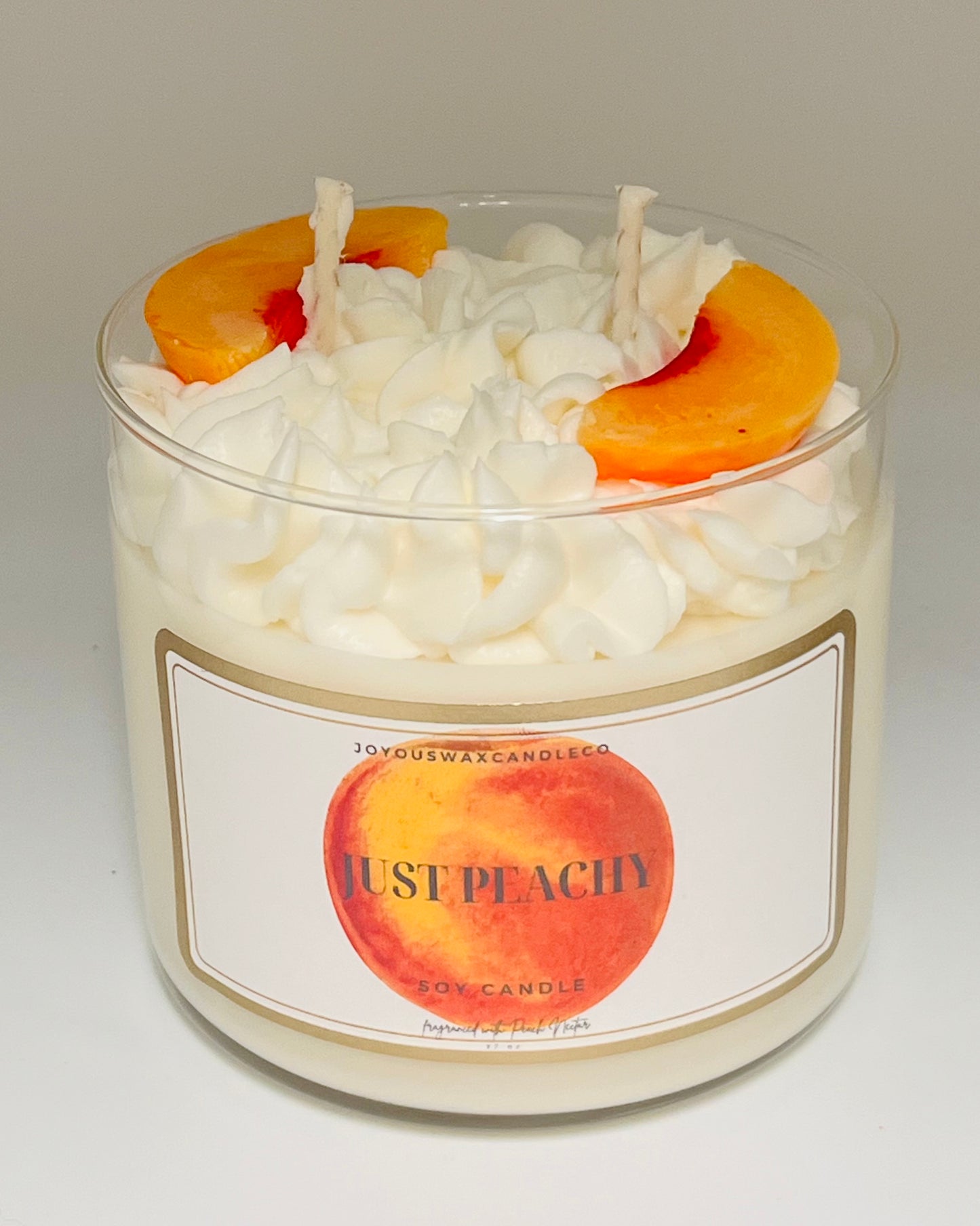 Just Peachy Soy Candle