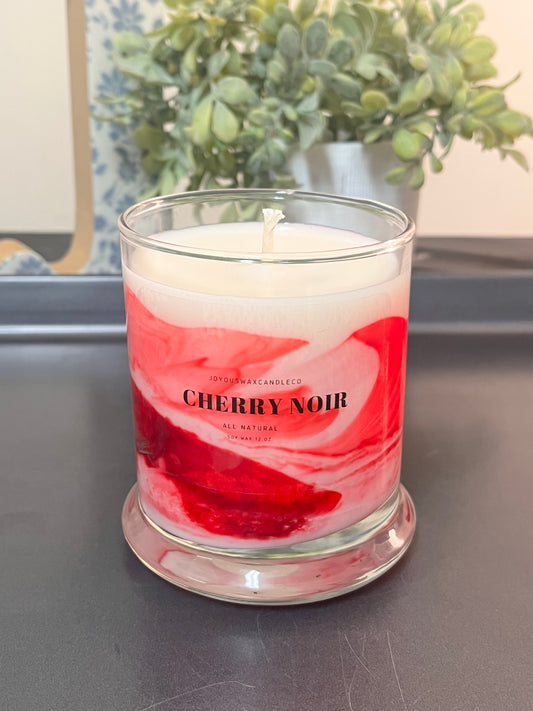 Cherry Noir Soy Candle