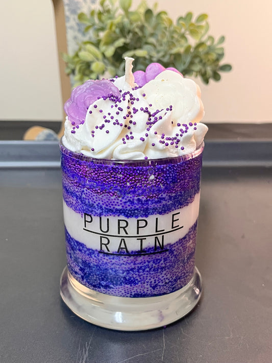 Purple Rain Soy Candle