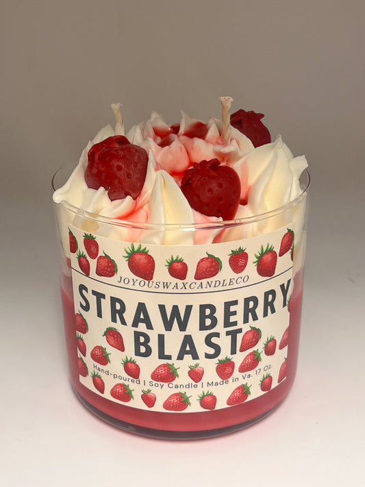 Strawberry Blast Soy Candle