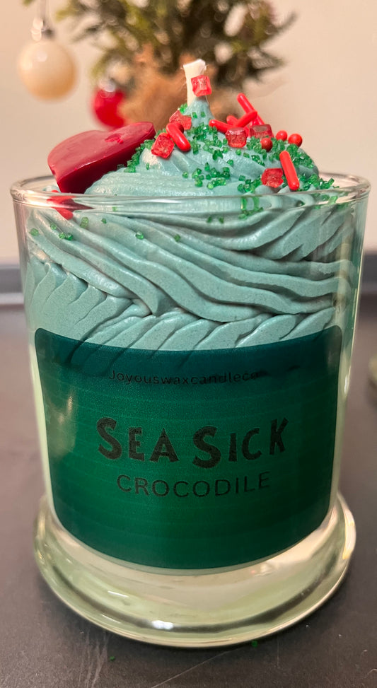 Sea Sick Crocodile Soy Candle