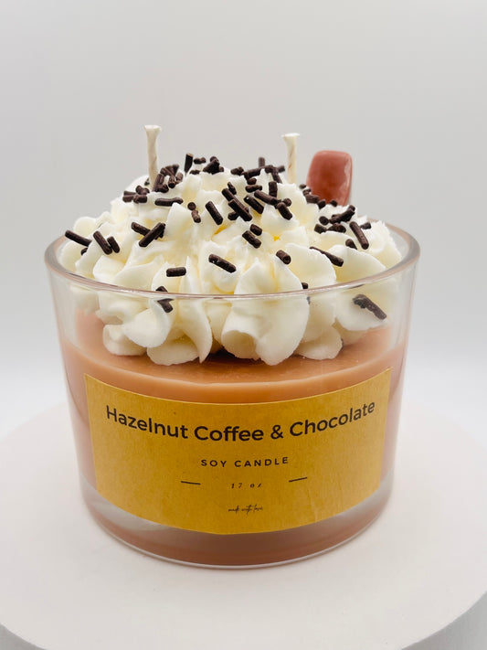 Hazelnut Coffee & Chocolate Soy Candle