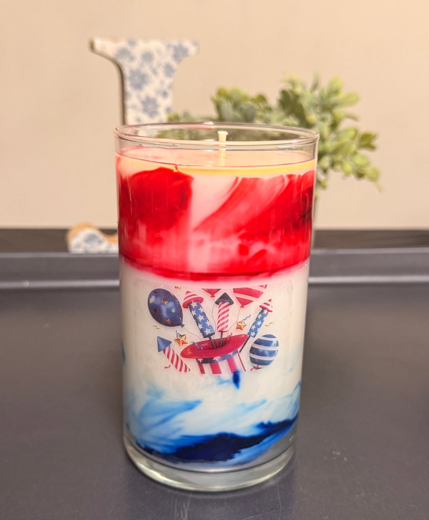 4th Of July Soy Candle
