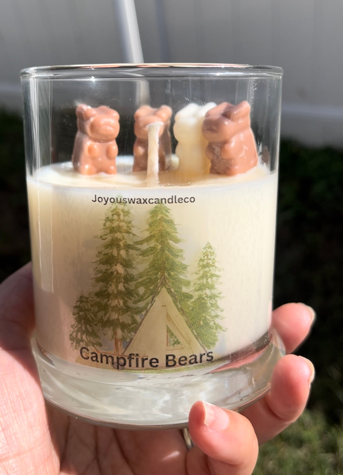 Campfire Bears Soy Candle