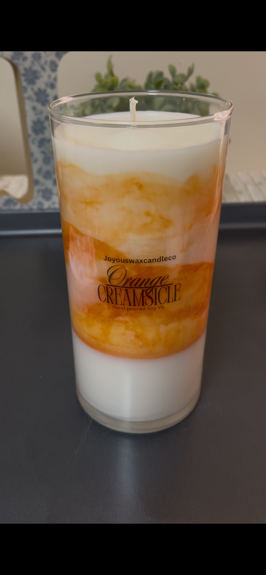 Orange Creamsicle Soy Candle
