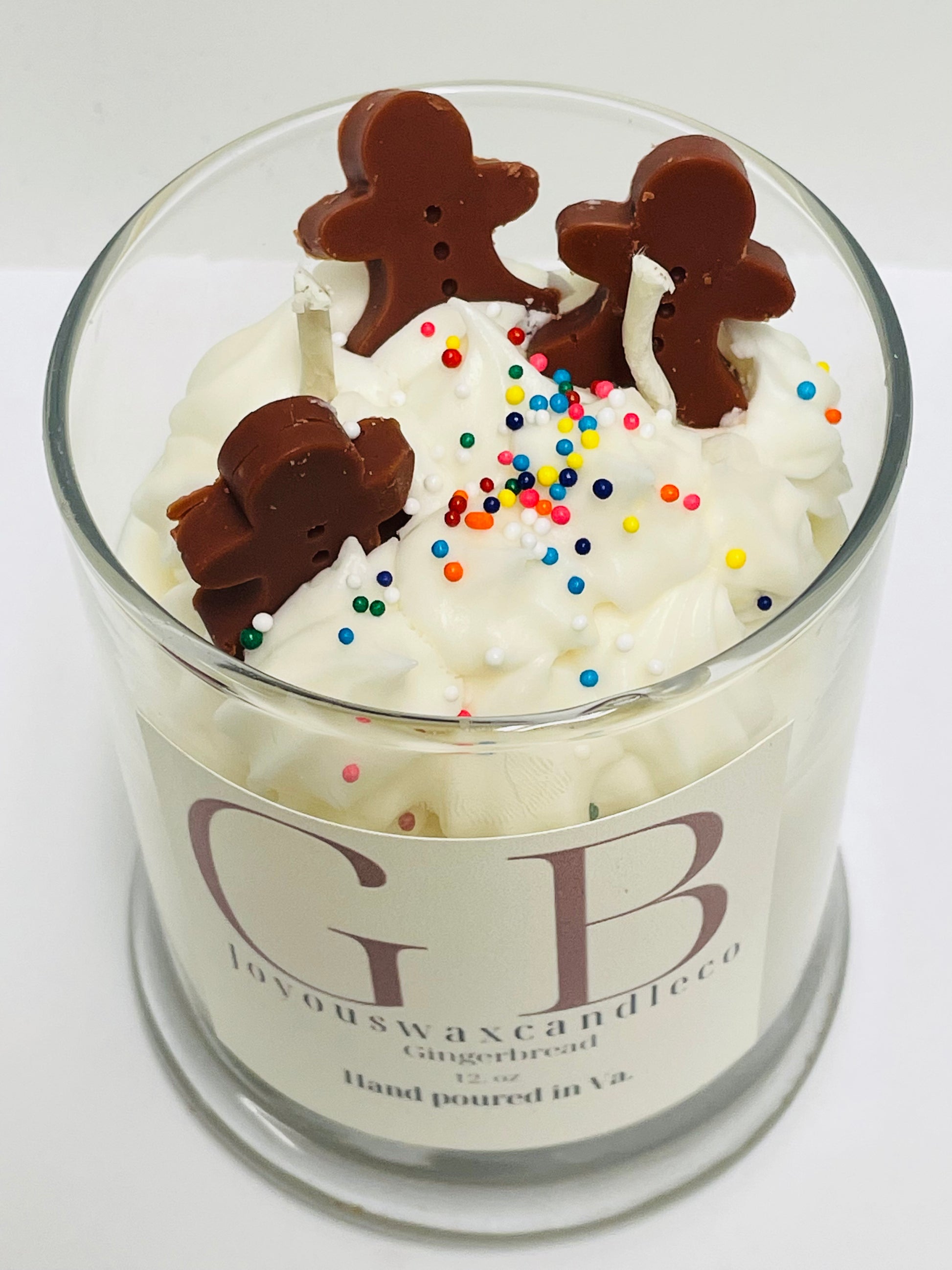 Wax & Wit 9oz Holiday Scented Soy Candles - Gingerbread Cookie