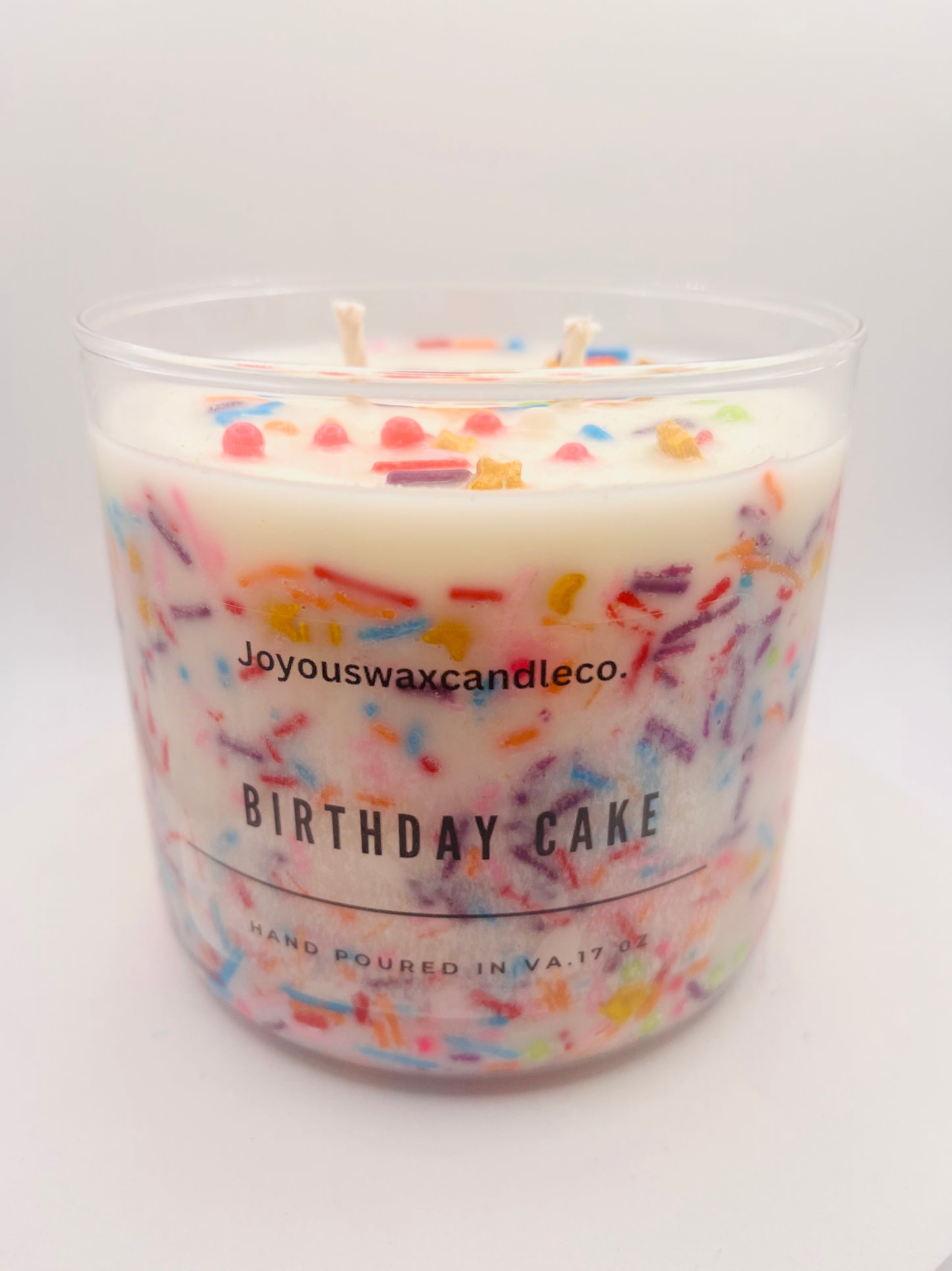 Birthday Cake Soy Candle